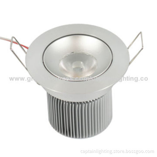 COB LED Downlight with 1,000 to 1,300lm Luminous Flux, CE/SAA/TUV Mark